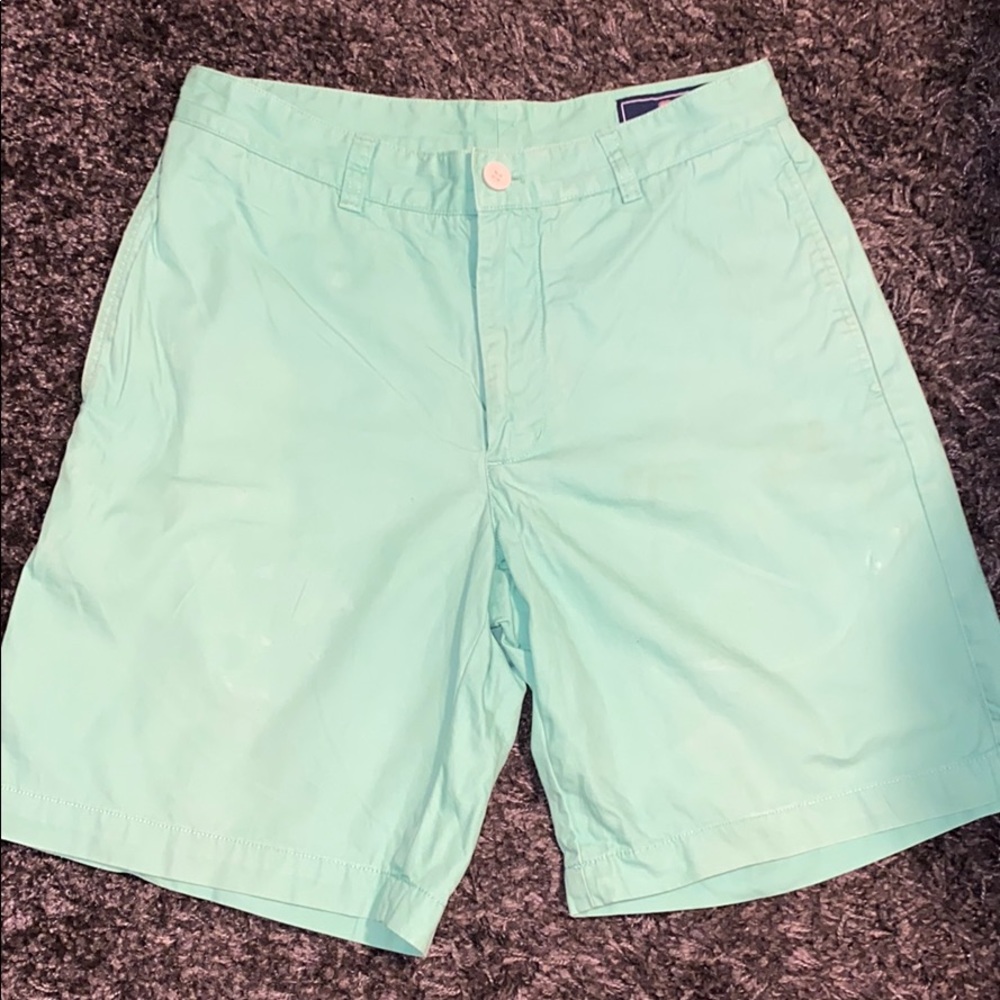 Vineyard Vines Mint Green club shorts